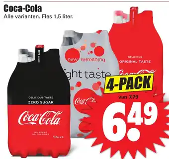 Dirk Coca-Cola 4*1.5L aanbieding