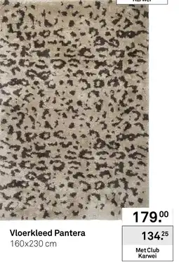 Karwei Vloerkleed Pantera aanbieding