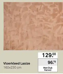 Karwei Vloerkleed Lasize aanbieding