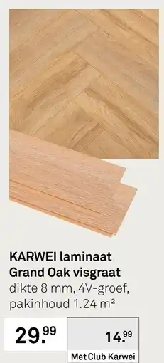Karwei karwei laminaat grand oak visgraat aanbieding
