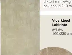 Karwei Vloerkleed Labirinto aanbieding