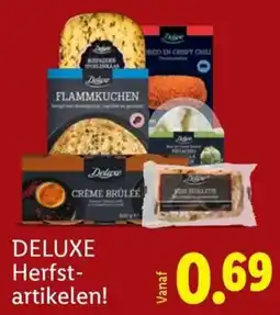 Lidl Deluxe Herfst-artikelen aanbieding