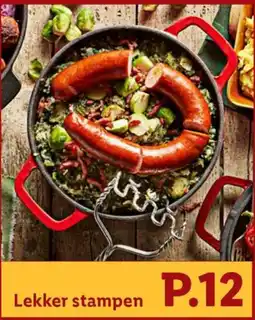 Lidl Lekker stampen aanbieding