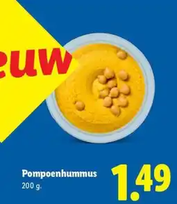 Lidl Pompoenhummus aanbieding