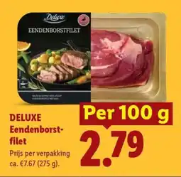 Lidl Deluxe Eendenborstfilet aanbieding
