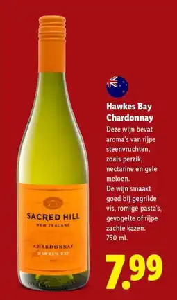 Lidl Sacred Hill Chardonnay aanbieding