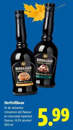 Lidl Dundalgan Herfstlikeur aanbieding