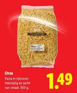 Lidl Orzo aanbieding