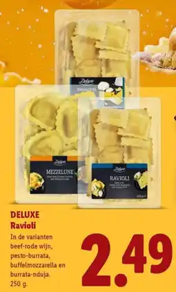 Lidl Deluxe Ravioli aanbieding