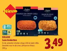 Lidl Deluxe Luxe kroketten aanbieding