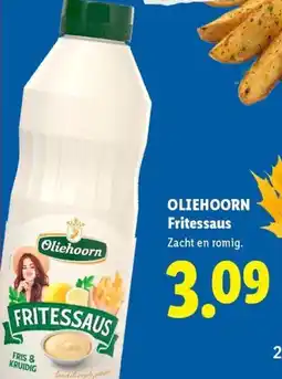 Lidl Oliehoorn Fritessaus aanbieding