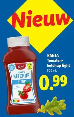 Lidl Kania Tomaten-ketchup light aanbieding
