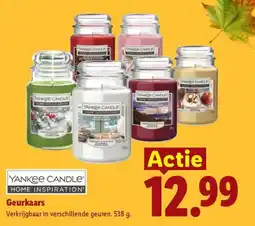Lidl Yankee Candle Geurkaars aanbieding