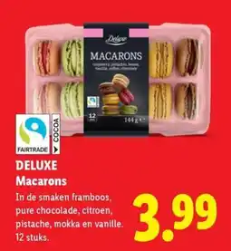 Lidl Deluxe Macarons aanbieding