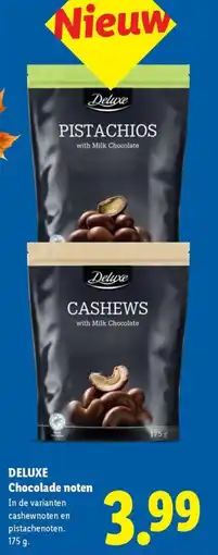 Lidl Deluxe Chocolade noten aanbieding