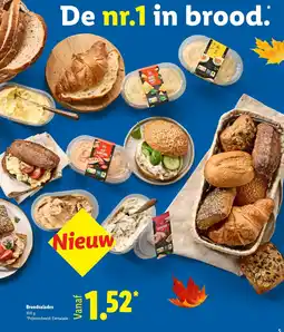 Lidl Broodsalades aanbieding