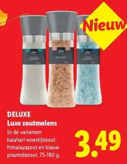 Lidl Deluxe Luxe zoutmolens aanbieding