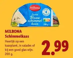 Lidl Milbona Schimmelkaas aanbieding