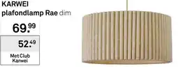 Karwei Karwei plafondlamp Rae dim aanbieding