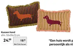 Karwei Kussen Hond aanbieding