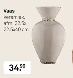 Karwei Vaas aanbieding