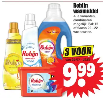 Dirk Robijn Wasmiddel 3st aanbieding