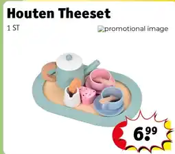 Kruidvat Houten Theeset aanbieding