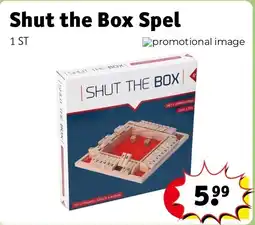 Kruidvat Shut the Box Spel aanbieding