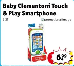 Kruidvat Baby Clementoni Touch & Play Smartphone aanbieding