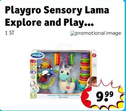 Kruidvat Playgro Sensory Lama Explore and Play Speelset aanbieding