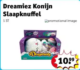 Kruidvat Dreamiez Konijn Slaapknuffel aanbieding