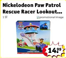 Kruidvat Nickelodeon Paw Patrol Rescue Racer Lookout Tower aanbieding