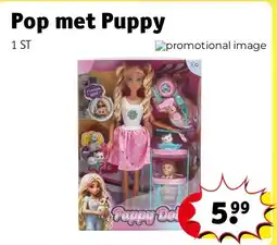 Kruidvat Pop met Puppy aanbieding