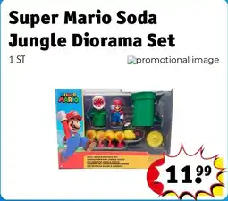 Kruidvat Super Mario Soda Jungle Diorama Set aanbieding