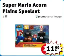 Kruidvat Super Mario Acorn Plains Speelset aanbieding