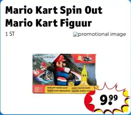 Kruidvat Mario Kart Spin Out Mario Kart Figuur aanbieding