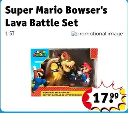 Kruidvat Super Mario Bowser's Lava Battle Set aanbieding
