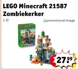 Kruidvat LEGO Minecraft 21587 Zombiekerker aanbieding