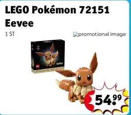 Kruidvat LEGO Pokémon 72151 Eevee aanbieding
