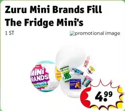 Kruidvat Zuru Mini Brands Fill The Fridge Mini's aanbieding