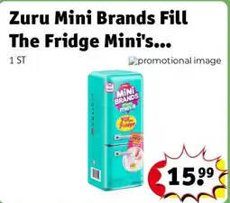 Kruidvat Zuru Mini Brands Fill The Fridge Mini's Speelset aanbieding