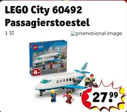 Kruidvat LEGO City 60492 Passagierstoestel aanbieding