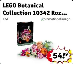 Kruidvat LEGO Botanical Collection 10342 Roze Boeket aanbieding