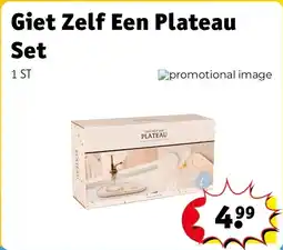 Kruidvat Giet Zelf Een Plateau Set aanbieding
