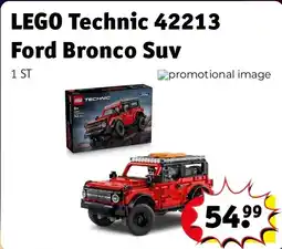 Kruidvat LEGO Technic 42213 Ford Bronco Suv aanbieding