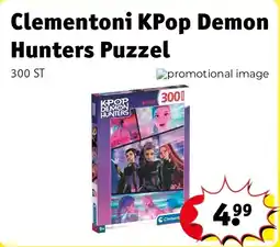 Kruidvat Clementoni KPop Demon Hunters Puzzel aanbieding