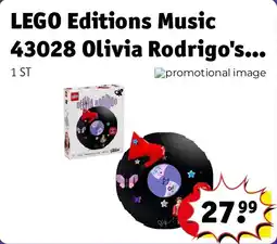 Kruidvat LEGO Editions Music 43028 Olivia Rodrigo's Vinylplaat aanbieding