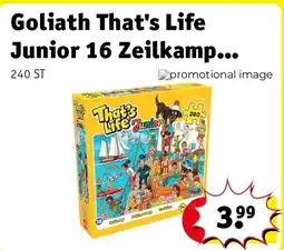 Kruidvat Goliath That's Life Junior 16 Zeilkamp Puzzel aanbieding