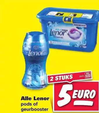 Nettorama Alle lenor pods of geurbooster aanbieding