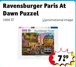 Kruidvat Ravensburger Paris At Dawn Puzzel aanbieding